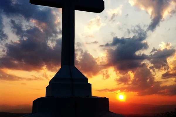 Holy Cross at Sunrise