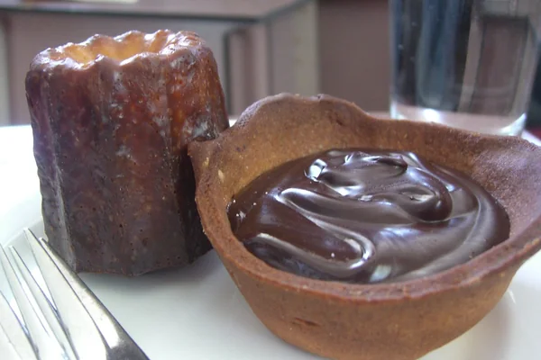 Dark Chocolate Tart, French Canele - Giant Steps Winery