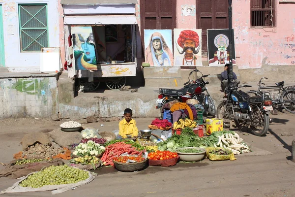 Pushkar, street vendor