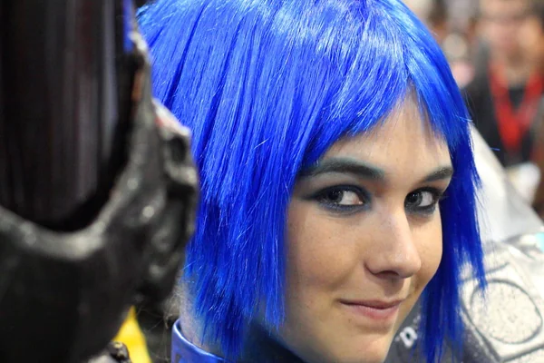 Blue hair
