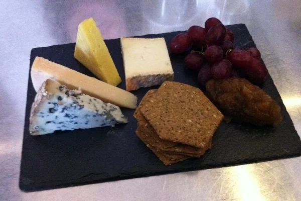 Cheese board at Cafe Fish, Edinburgh