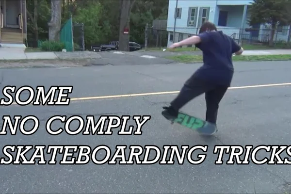 SOME NO COMPLY SKATEBOARDING TRICKS | KENNETH ADAMO