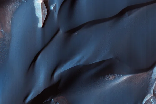 The Velvety Blue Dunes of Melas Chasma