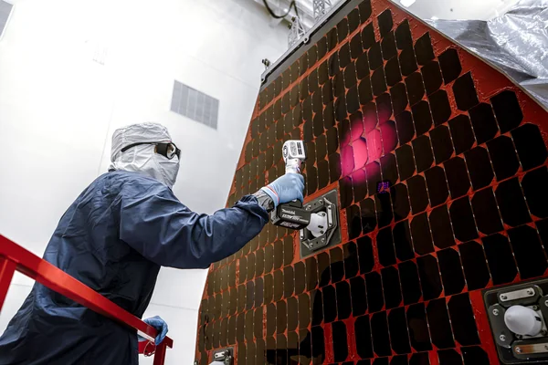 Roman Space Telescope Solar Array Cleaning