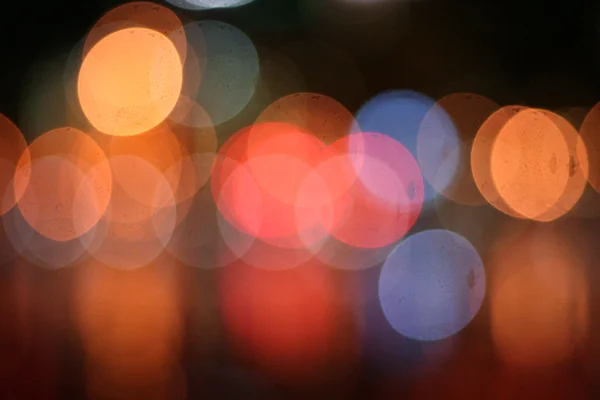 city lights bokeh