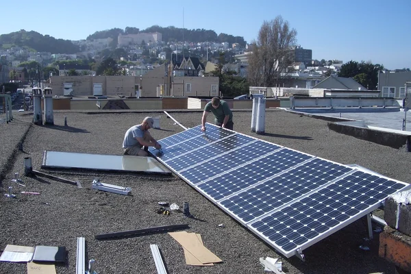 solar install