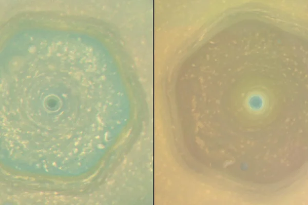 Saturn's Hexagon as Summer Solstice Approaches