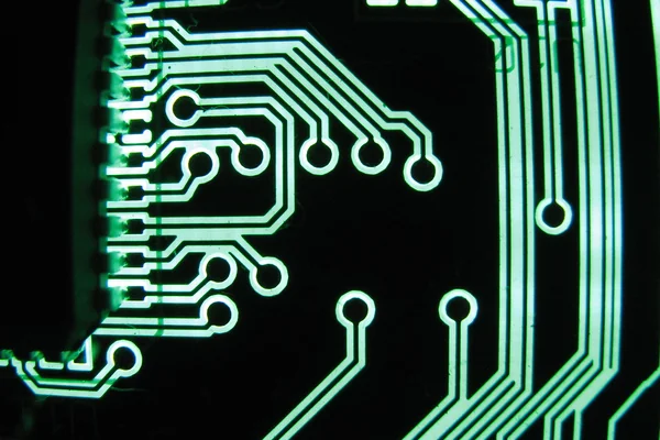 green circuit board I