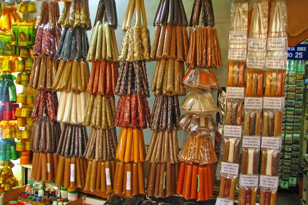 Sri Lanka - 080 - Spice shop in Kandy Market