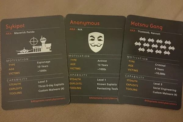 What kind of hacker are you? Spy, Hactivist, Terrorist or Criminal? #Cybersecurity #TopTrumps aka 'Top Threats' via @BAE_Systems_AI