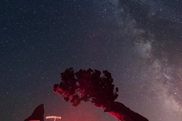 Light painting long exposure