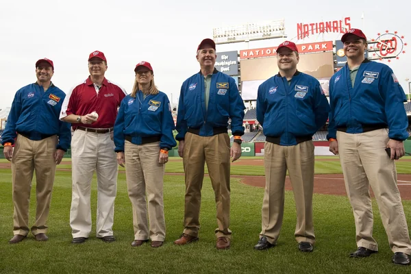 STS-130 Nationals Park Visit