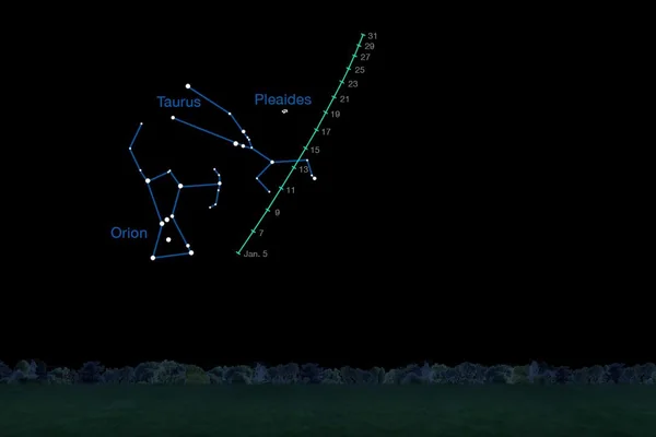 Finder Chart for Viewing Comet C/2014 Q2 Lovejoy