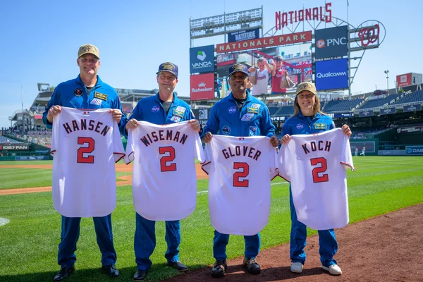 Artemis II Crew at Nationals Park