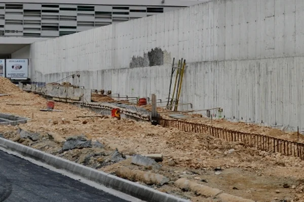 Dasoupoli minimal architecture design High school under construction cental Nicosia Republic of Cyprus January 2015 9