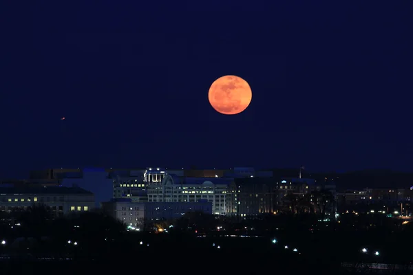 Supermoon Rising