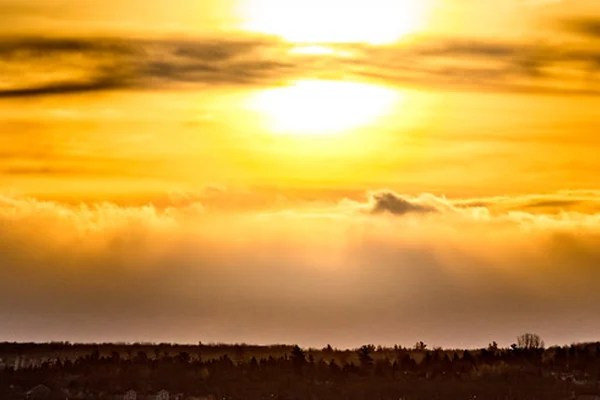 Chilly Riverside Sunrise