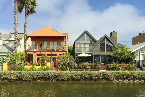 Venice canal houses