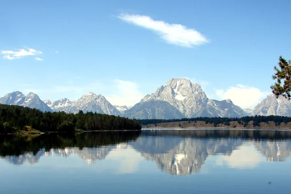 Jackson Lake Reflections (1), Grand Teton, 9-2011
