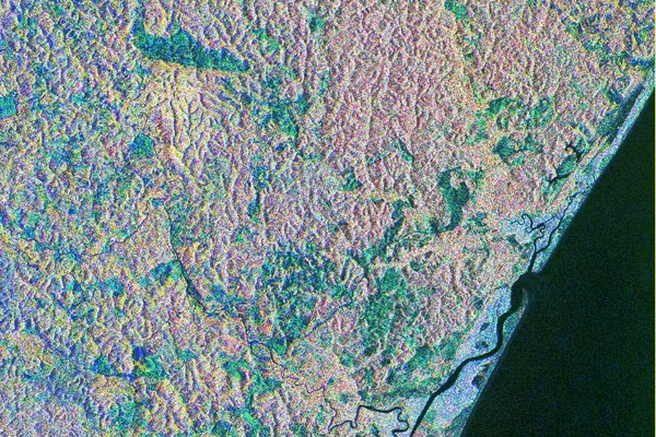 Space Radar Image of Bahia