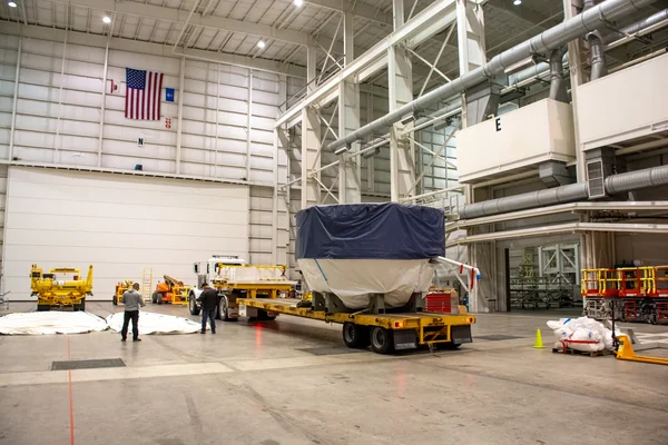 Landsat 9 Atlas V Boat Tail Lift and Mate