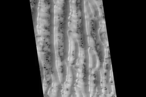 Sand Dune Field in Richardson Crater