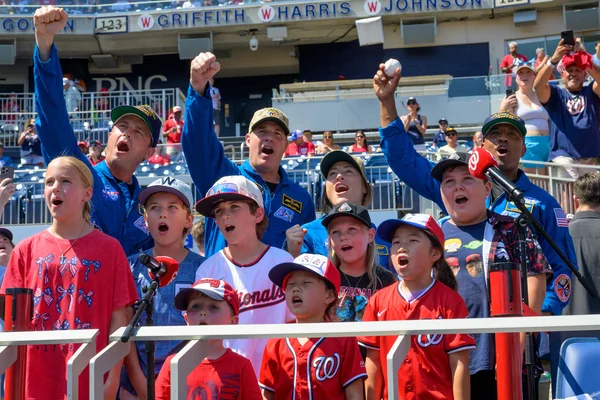 Artemis II Crew at Nationals Park