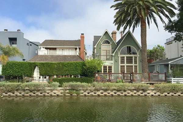 Venice canal houses