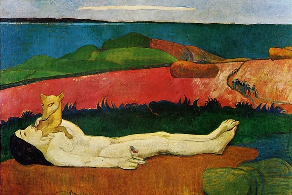 gauguin_loss_virginity_awakening_spring_1891