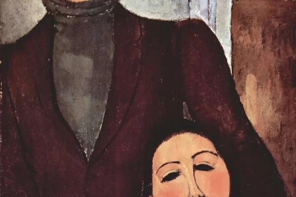 modigliani_portrait_jacques_lipchitz_wife_berthe_seated_1916
