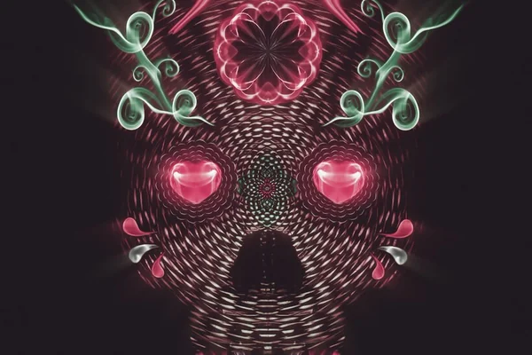 Smoke art - Calavera