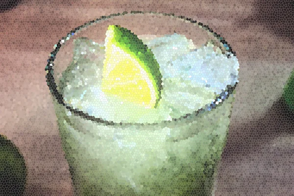 Caipirinha di Galla Placidia, cocktail, drink, drinkporn, moasico