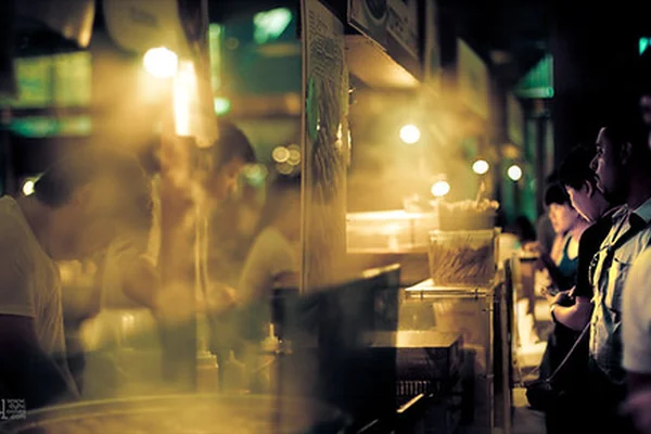 Street food shopping - Singapore