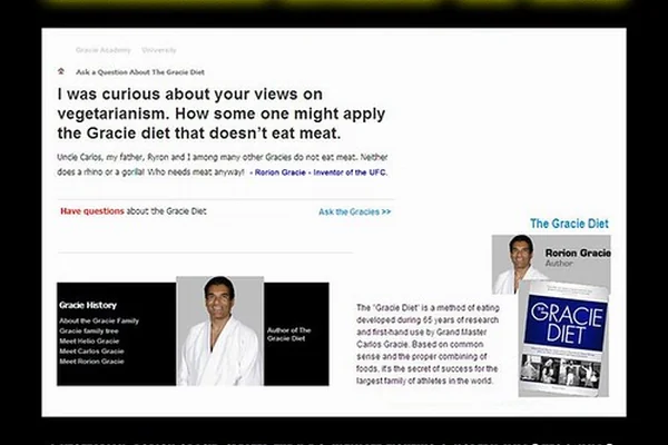 The UFC was Invented by a Vegetarian - Rorion Gracie - Fighters Diet Best for MMA, Muay Thai, Judo, Boxing, Watch Live Stream Cage Fighting - 7