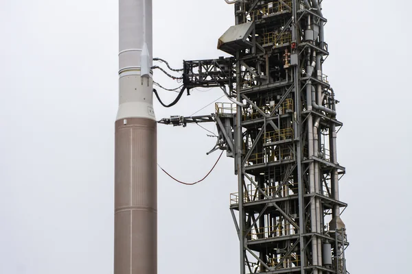 Landsat 9 Tower Rollback, Dress Rehearsal
