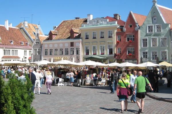 File:A market place in the historical old town of Tallinn Estonia.jpg