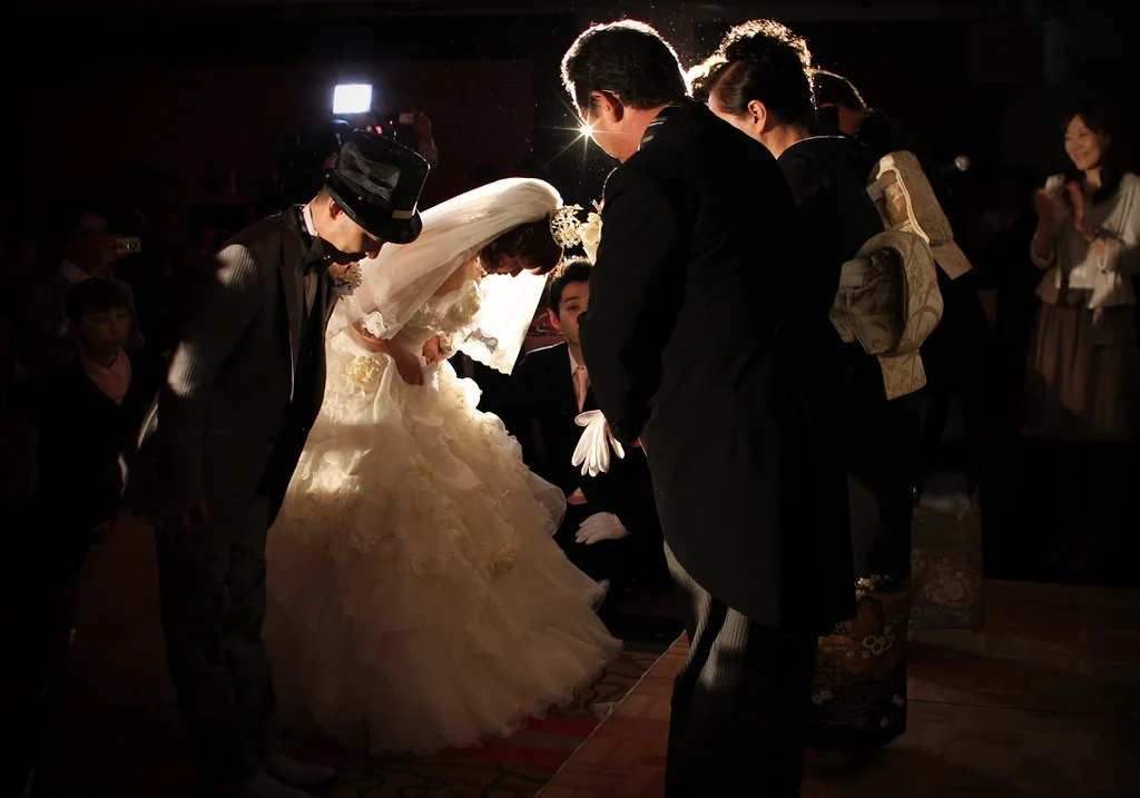 Wedding ceremony.