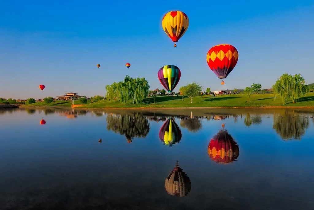 Liftoff at Sunrise