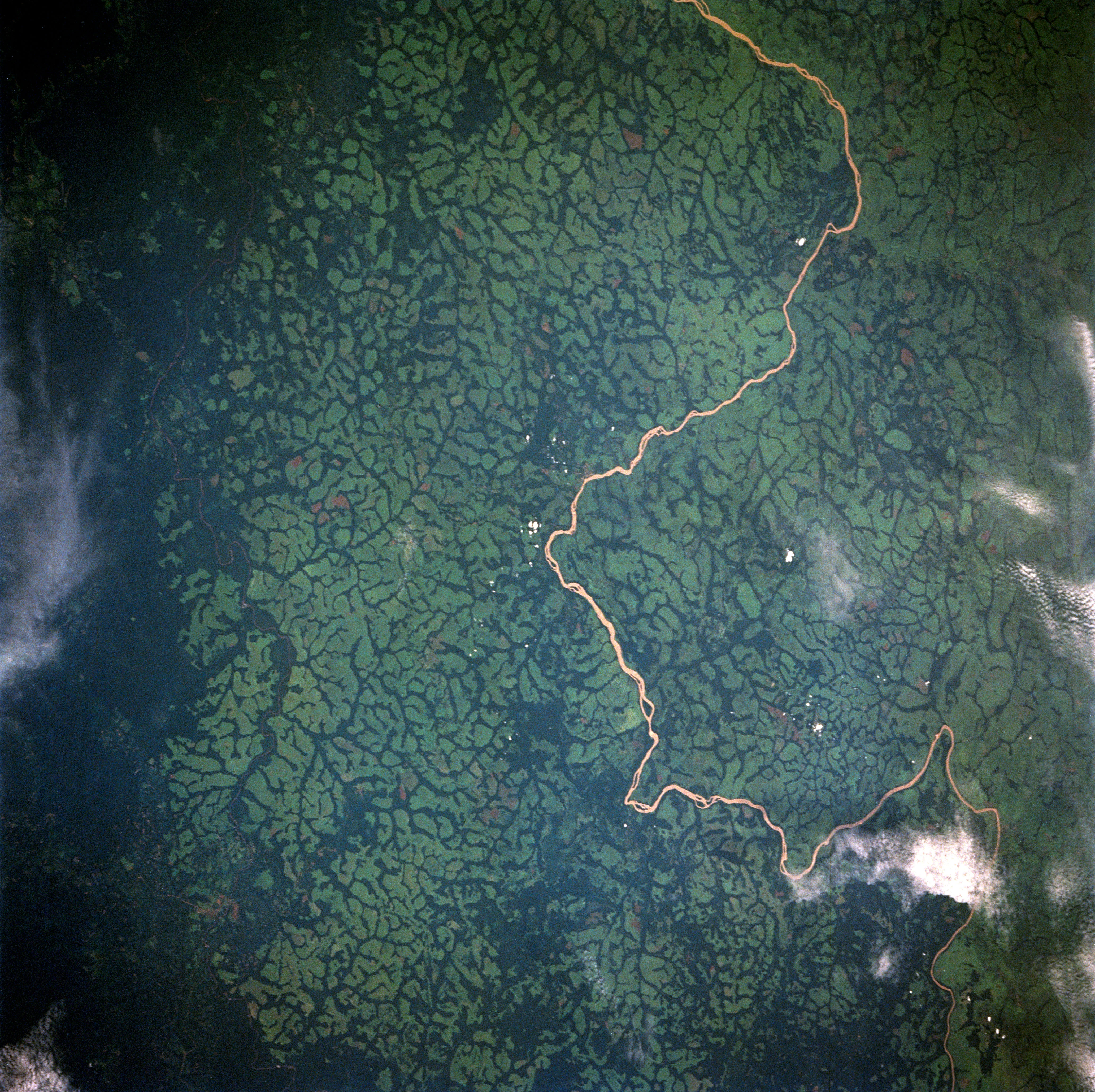 Uele River, Cleared Pasture Lands, Zaire, Africa