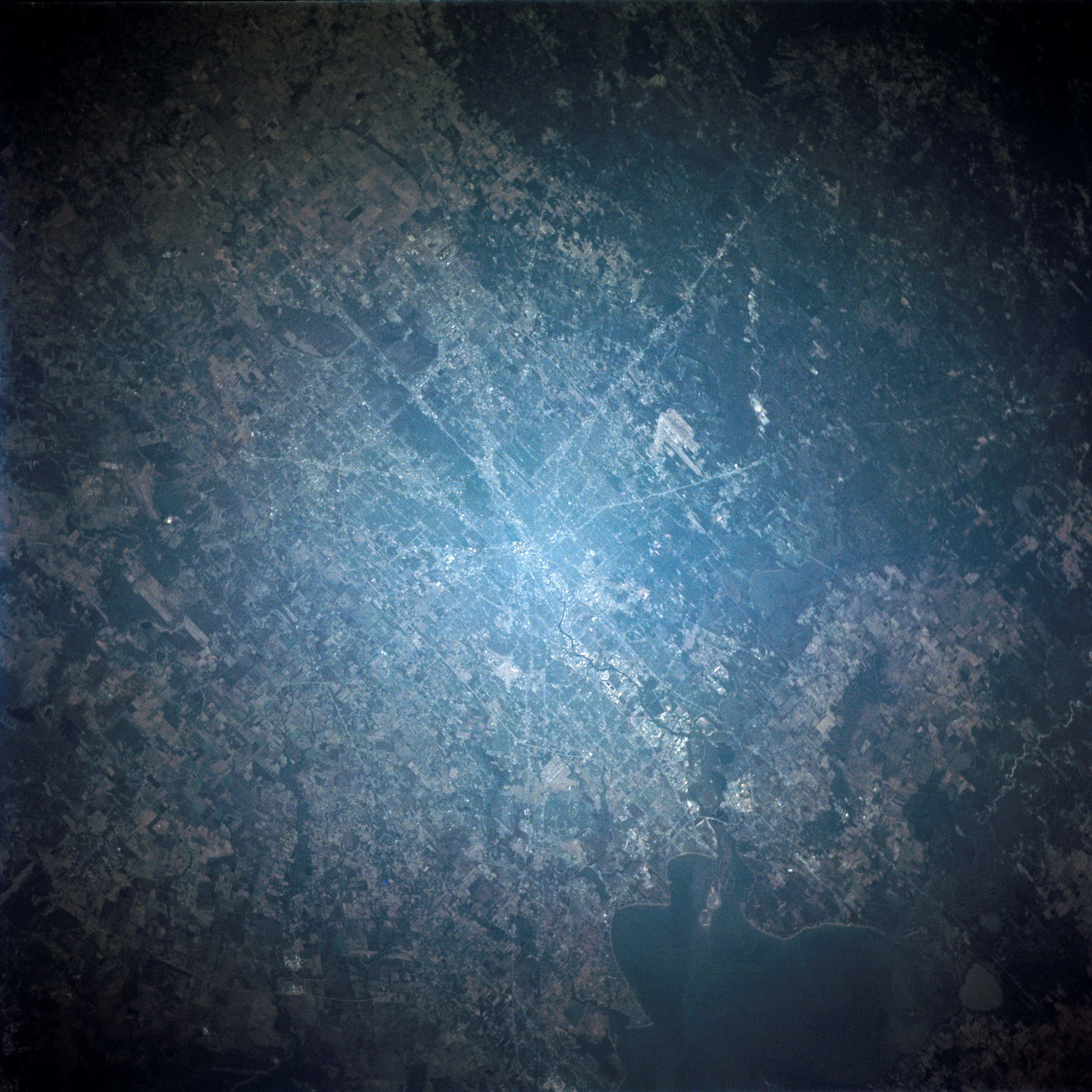 Houston, Texas taken by the STS-109 crew