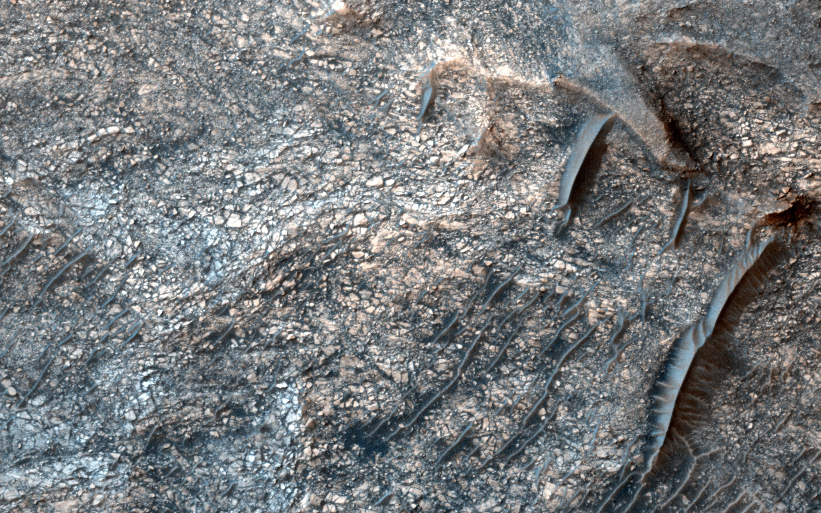 Mixtures of Sulfates in Melas Chasma