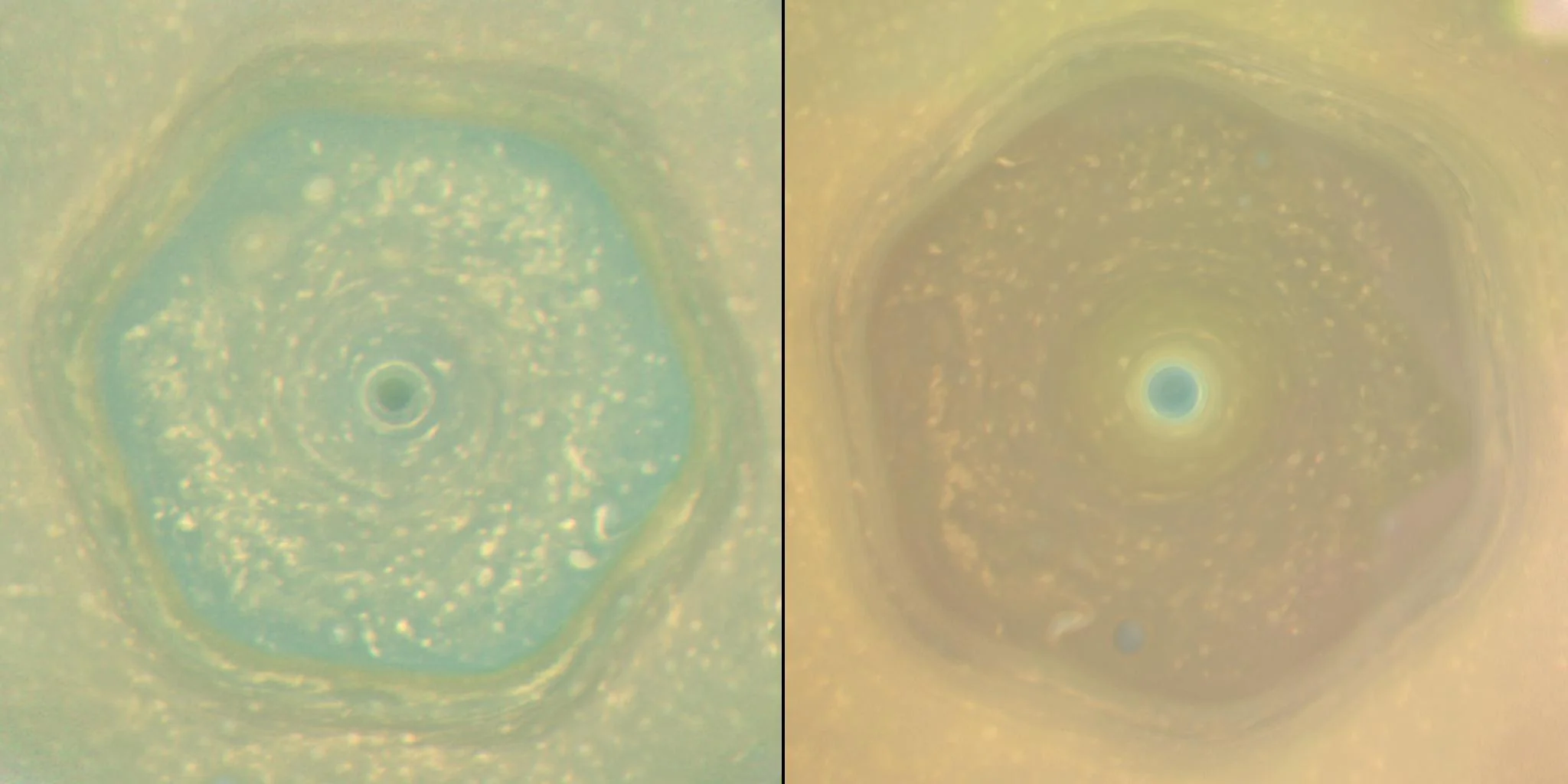 Saturn's Hexagon as Summer Solstice Approaches