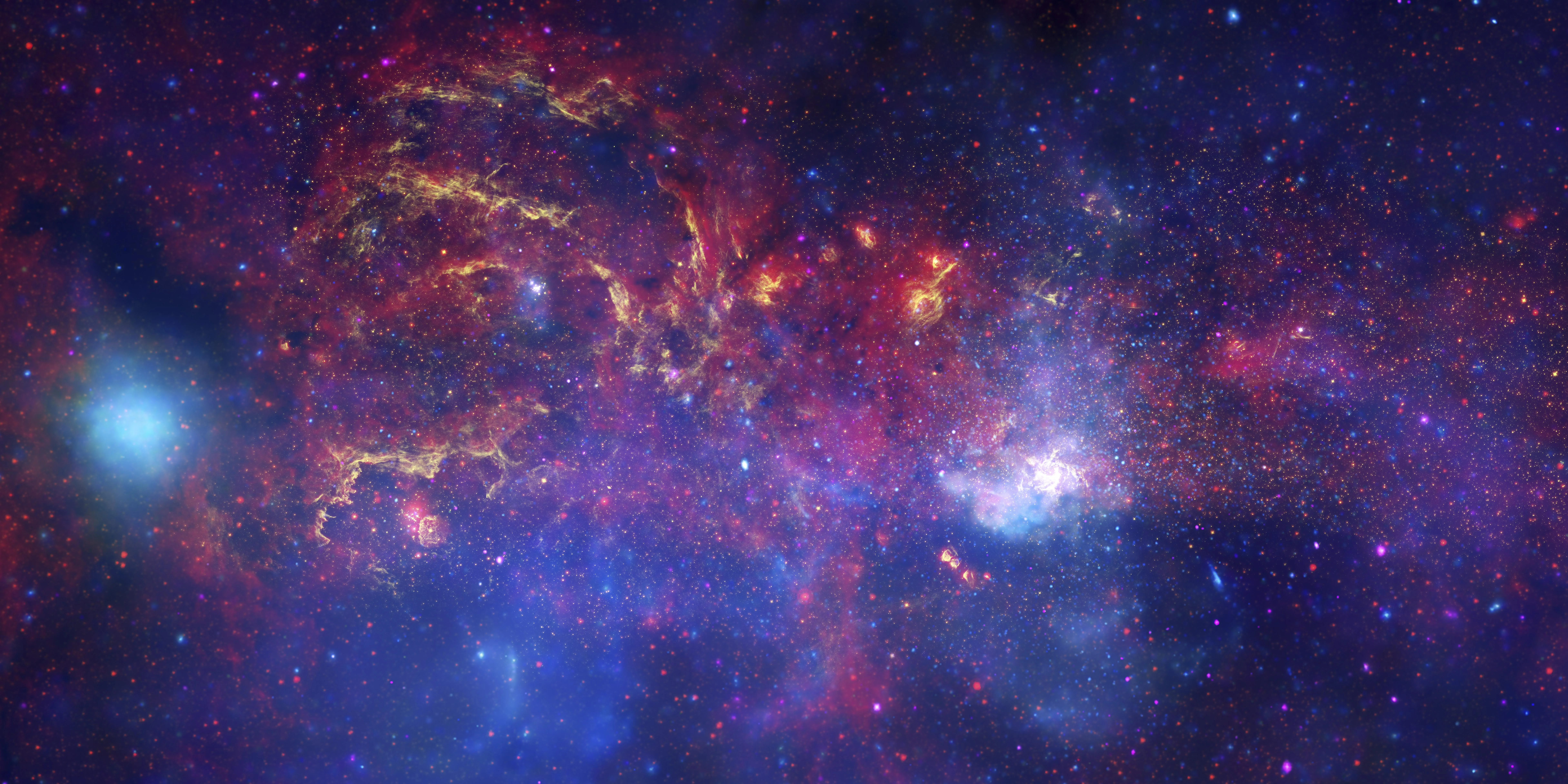 Great Observatories Unique Views of the Milky Way