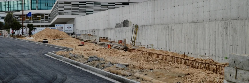 Dasoupoli minimal architecture design High school under construction cental Nicosia Republic of Cyprus January 2015 9