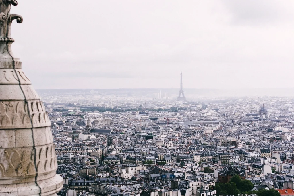 rooftop cityscape Paris
