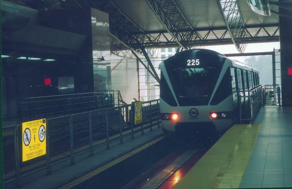 PUTRA LRT at KL Sentral (sic)