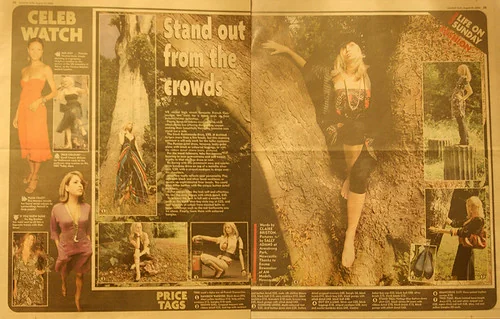 'Stand out from crowds' - Sunday Sun newspaper.